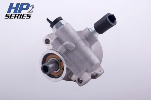 97-13 C5/C6 Corvette Turn One HP2 Series Steering Pump - Extended AN-6 Pressure Fitting & w/o Supercharger Driveshaft Upgrade