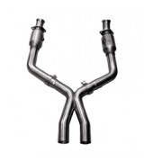 2005-2010 Ford Mustang GT 4.6L Kooks 2 1/2" Catted Xpipe (Use with Kooks Headers)