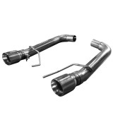 2015+ Ford Mustang GT 5.0L Kooks 3" Axleback Exhaust System w/Muffler Deletes & 4" Polished Tips