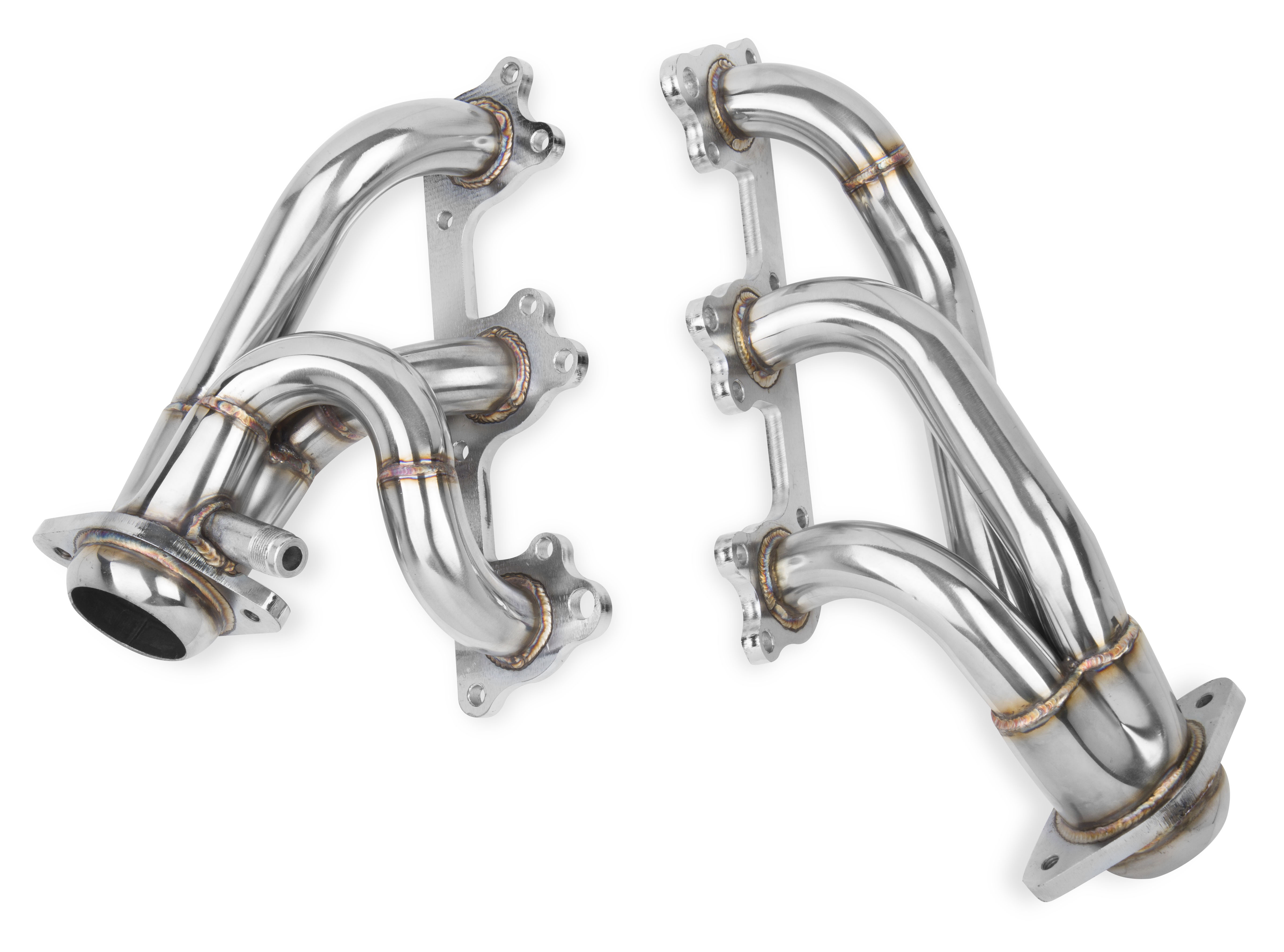 2005-2010 Ford Mustang 4.0L V6 Flowtech Stainless Steel 1 1/2" Shorty Headers - Polished
