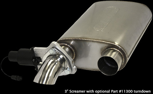Quick Time Performance 2.5" Reverse Screamer Twintronic Muffler Kit