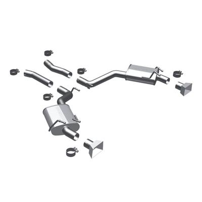 2010+ Camaro SS V8 Magnaflow Street Series Axleback Exhaust System For Models w/Factory Ground Effects