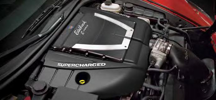 2010-2012 Corvette LS3 GrandSport w/Dry Sump Edelborck E-Force Supercharger System - Street Kit (554HP) - No Tuner