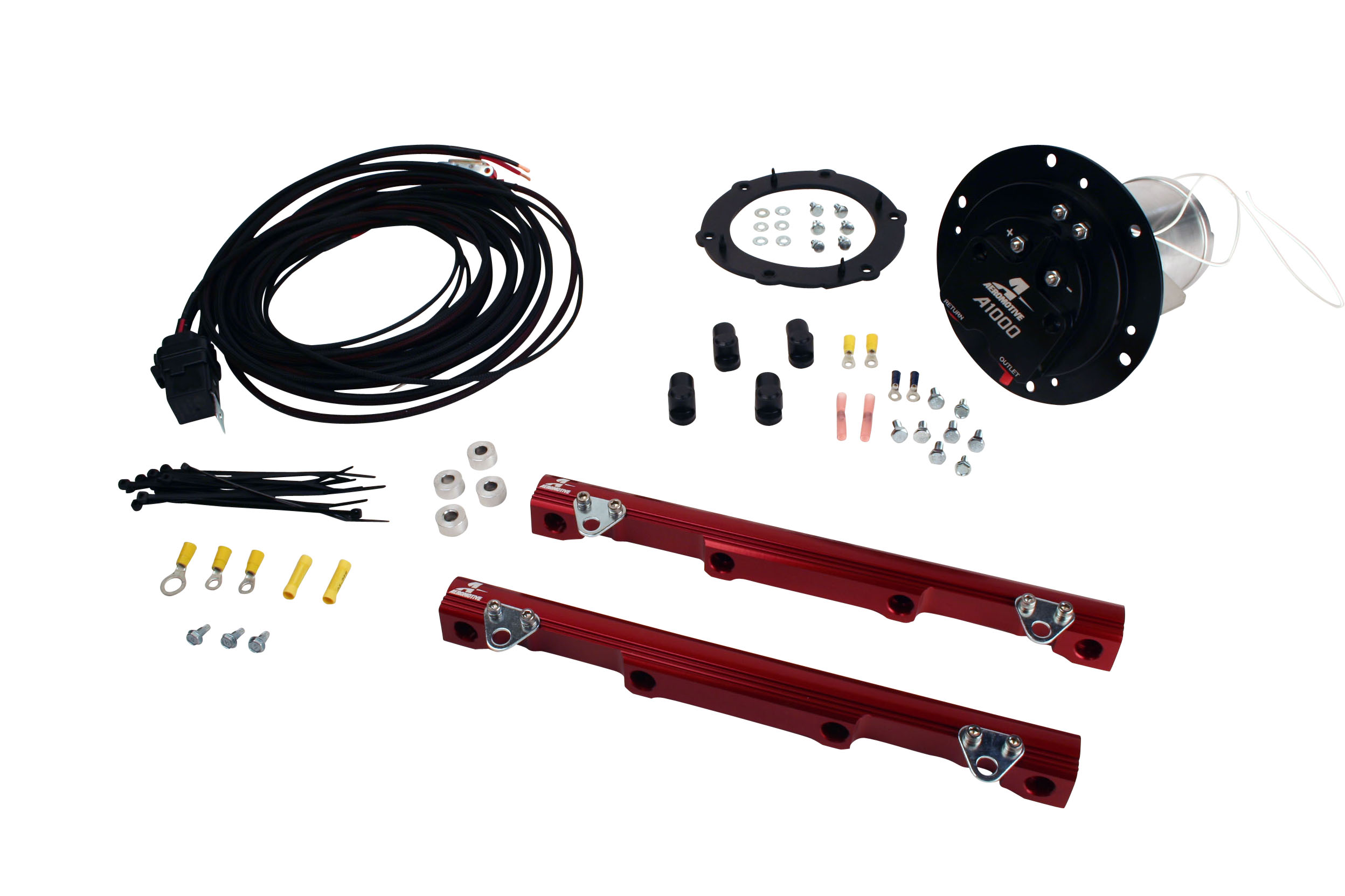 2003-2004 Ford Mustang Cobra Aeromotive Stealth A1000 Race Fuel System