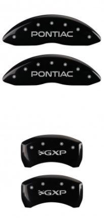 2008-2009 Pontiac G8 GT Black Pontiac/GXP MGP Caliper Covers
