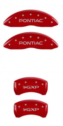 2008-2009 Pontiac G8 GT Red Pontiac/GXP MGP Caliper Covers