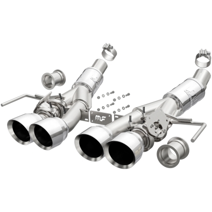 2014+ C7 Corvette Magnaflow Competition Axleback Exhaust System w/Quad Polished Tips