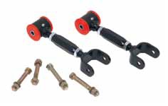 79-04 Ford Mustang Lakewood Industries Heavy Duty Upper Adjustable Tubular Control Arms w/Poly Bushings