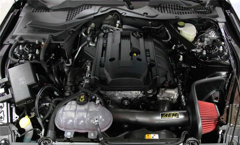 2015+ Ford Mustang 2.3L L4 AEM Cold Air Intake - Gunmetal Gray