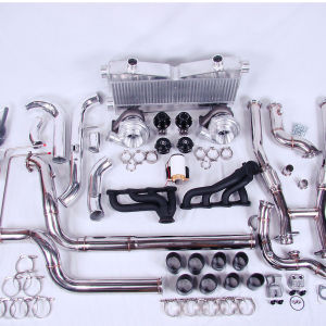 1996-2004 Ford Mustang GT 2V On 3 Performance Forward Facing Twin Turbo System