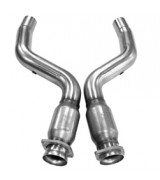 2005-2014 Dodge Charger/Challenger/Magnum/300C SRT8 V8 Kooks 3" x 3" Catted Stainless Connection Pipes (For use w/Kooks Race Cat