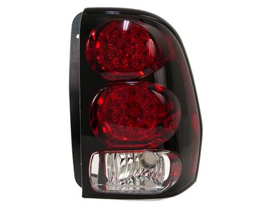 2006-09 Trailblazer SS Anzo Rear LED Tail Lights - Red Housing/Clear Lens