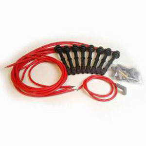 1996-2010 Ford Mustang 4.6L/5.4L V8 MSD 8.5mm Red Spark Plug Wires