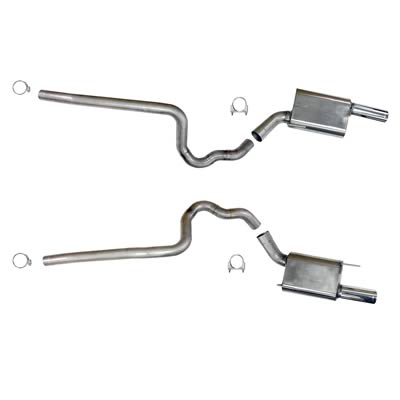 2005-2009 Ford Mustang V8 JBA Headers Exhaust System (Stainless Steel)