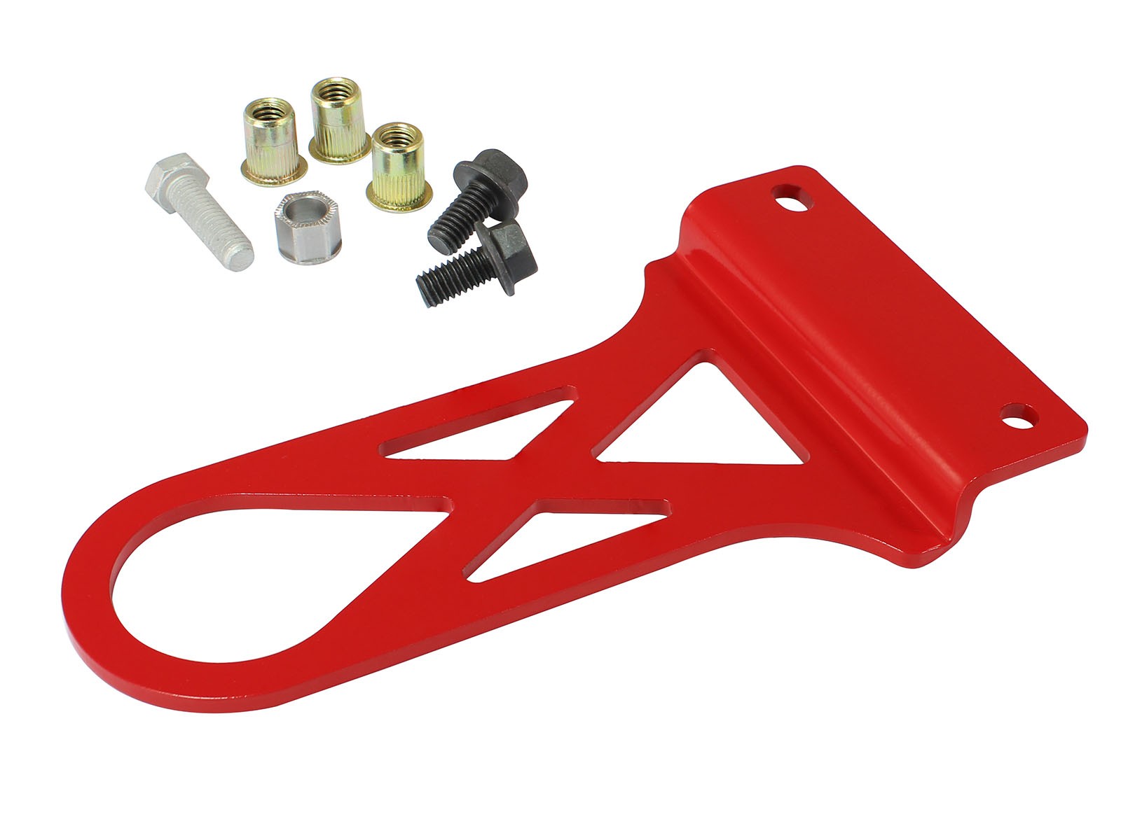 1997-2004 C5 Corvette aFe Power aFe Control PFADT Series Front Tow Hook - Red