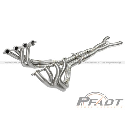 2006-2013 C6 ZO6/ZR1 Corvette aFe Power PFADT Street Series Tri-Y 1 7/8" Stainless Long Tube Headers w/3" Catted Xpipe
