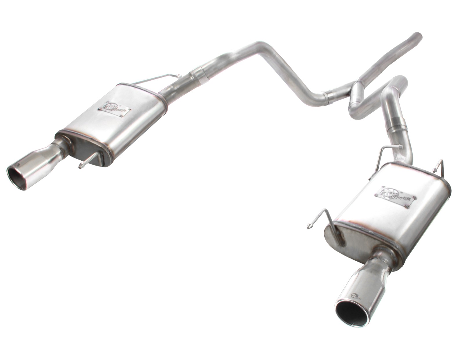 2005-2009 Ford Mustang 4.0L V6 aFe Power MACH Force-Xp 2-1/2" 409 Stainless Steel Cat-Back Exhaust System