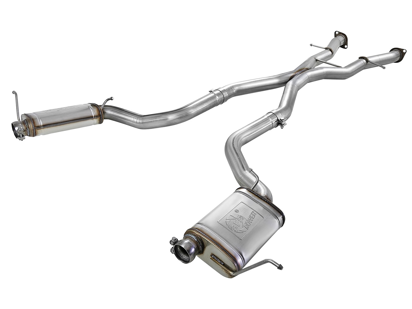 2012-2019 Jeep SRT8 6.4/6.2L aFe Power MACH Force-Xp 3" 409 Stainless Steel Cat-Back Exhaust System