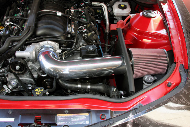 2010+ Camaro SS V8 Granatelli Motor Sports Cold Air Intake - Polished