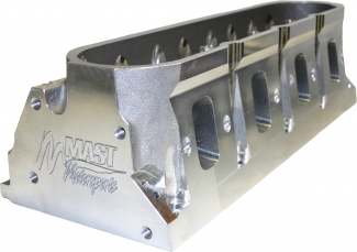 Mast Motorsports Rectangular Port LS7 12 Degree 4.125"+ Bore CNC - Bare Heads