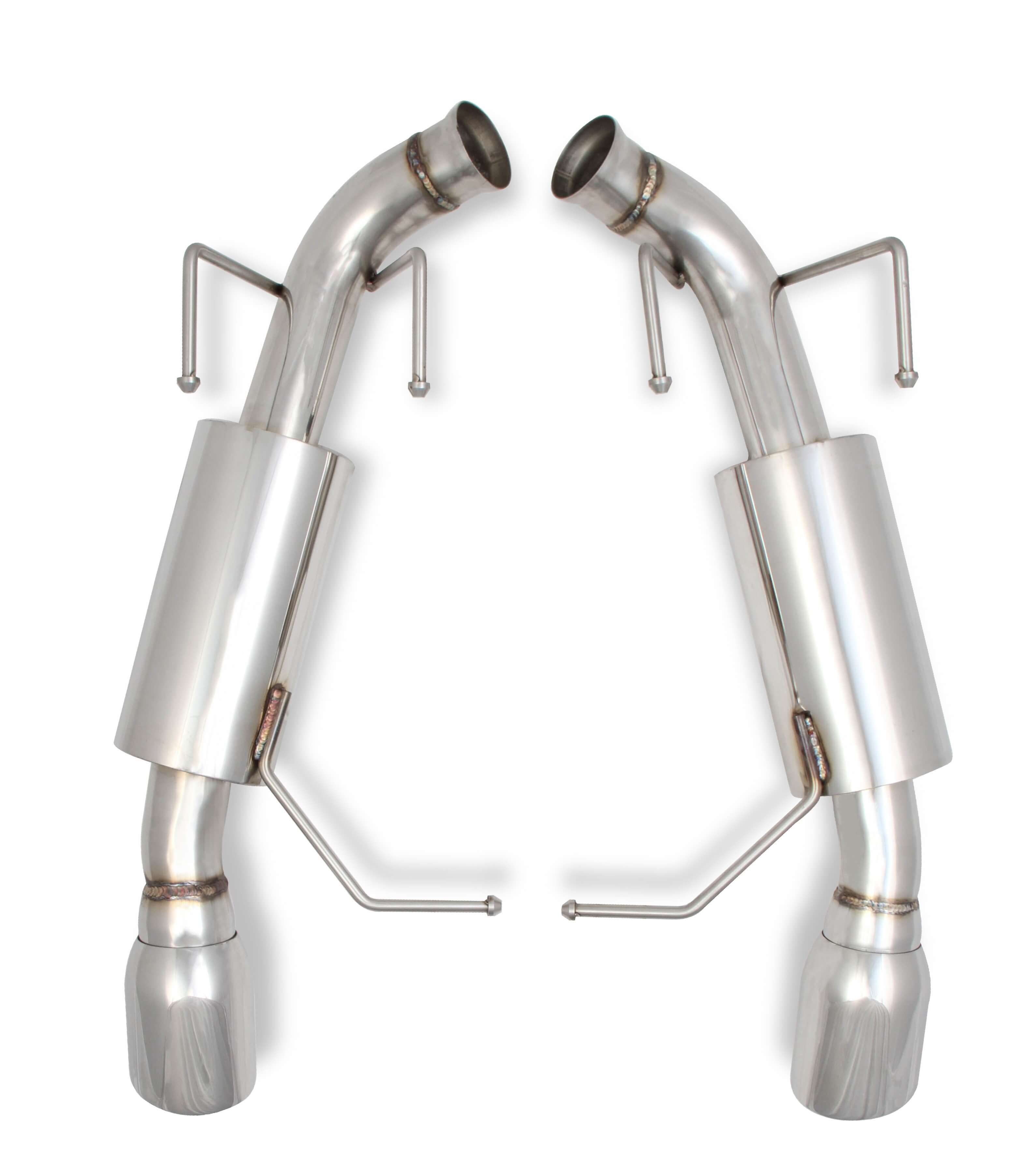 2011-2014 Ford Mustang 3.7L V6 Flowtech 2.25" Stainless Axle Back Exhaust System