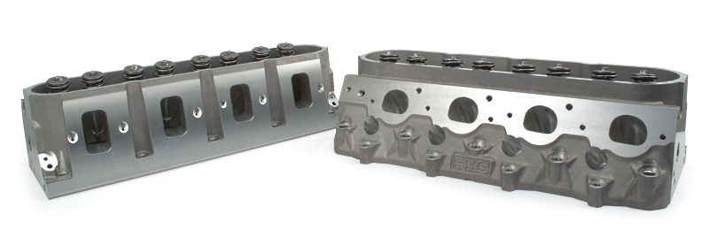 LS7 RHS Pro Elite CNC Ported Cylinder Heads (.675" Lift w/Tool Steel Retainers & Titanium Intake/Inconel Exhaust Valves)