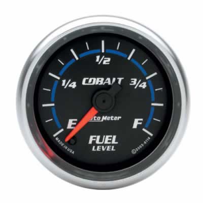 Auto Meter Cobalt Electric Fuel Level, Programmable