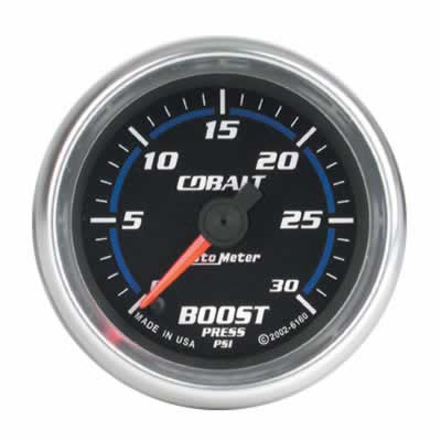 Auto Meter Cobalt Electric Boost 0-30 PSI