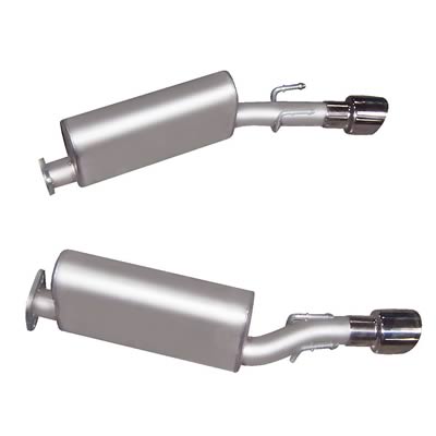 2005-2006 Pontiac GTO Gibson Performance "Muscle Car" Stainless Axle Back Exhaust System