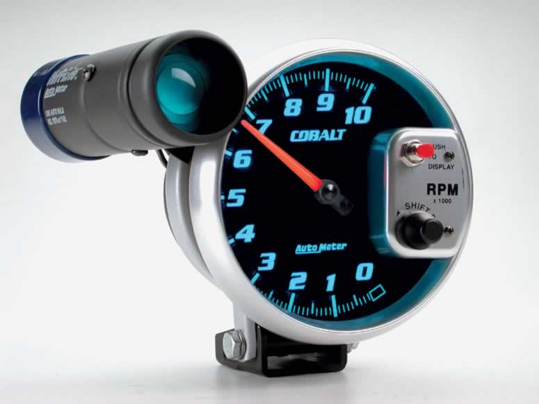 Auto Meter Cobalt 5" 10,000RPM Shift-Lite Tachometer