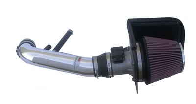 01-04 Ford Mustang GT 4.6L K&N High Flow Cold Air Intake System (Polished)