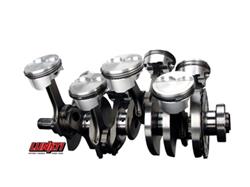 LS7 Style Lunati Voodoo Crankshaft & Connecting Rods Kit - 4.000" Stroke, 6.125" Connecting H-Beam Rods, 24x Reluctor