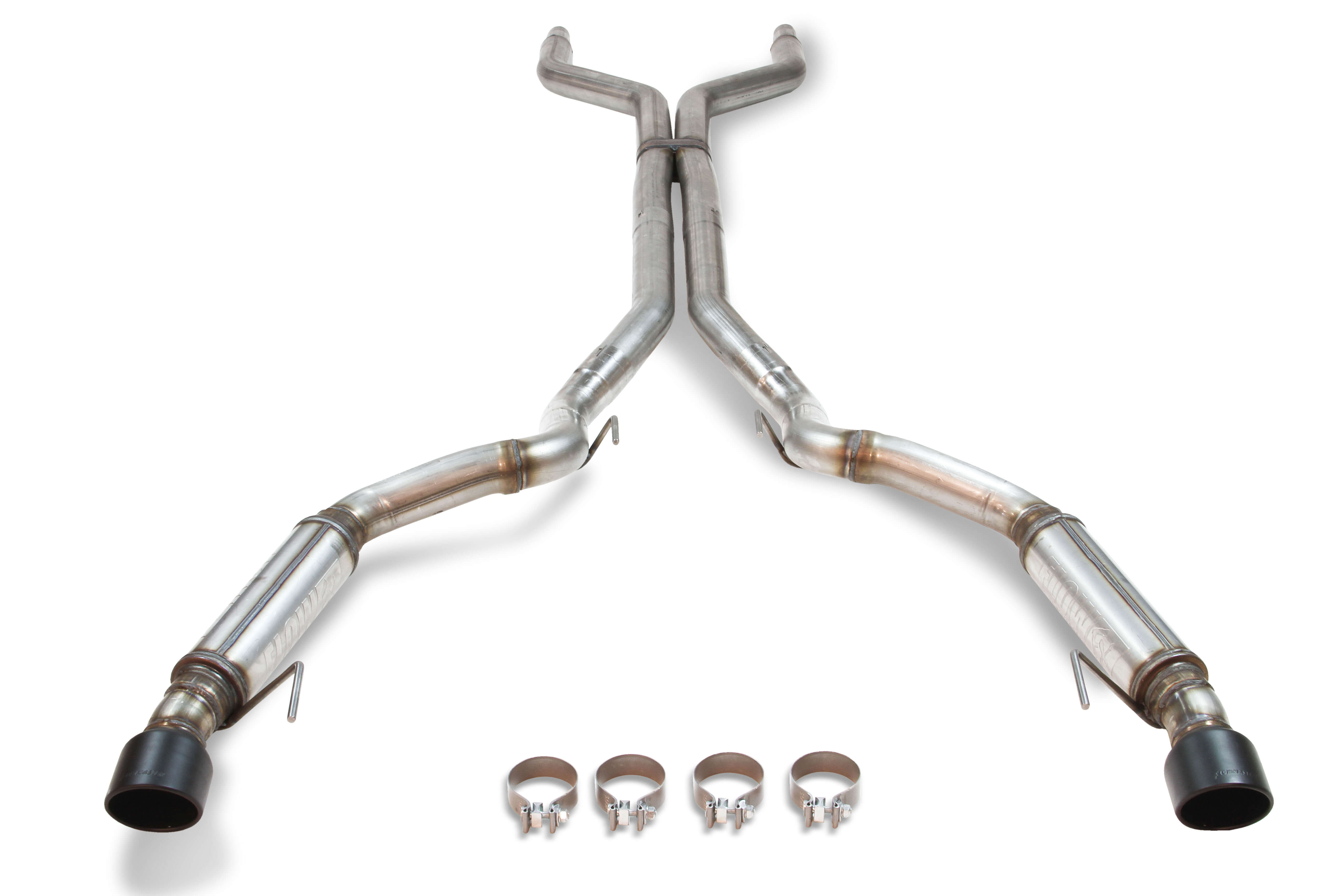2015-2017 Ford Mustang GT 5.0L V8 Flowmaster lowFX Dual Exit Cat-back Exhaust System