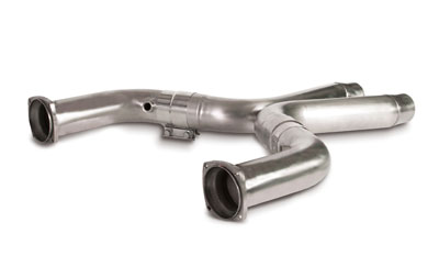 2005-2010 Ford Mustang GT Dynatech 2.5" Stainless Offroad Intermediate Pipes