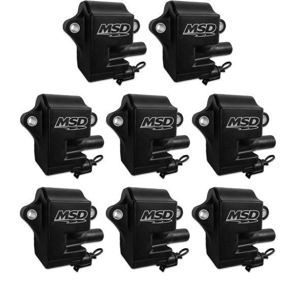 LS1/LS6 MSD Pro Power Black Coil - Set of 8