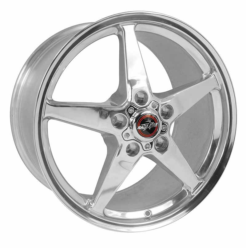 2014+ C7 Corvette Race Star Industries 92 Drag Star Polished Wheel (18" x 10.5") w/8.75" Backspacing