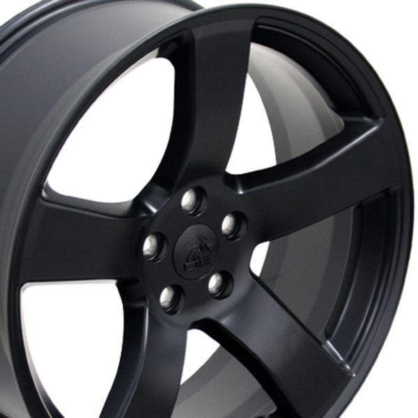 OE Wheels Dodge Challenger/Charger Replica Wheel - Satin Black (20"x8" - 24mm Offset)