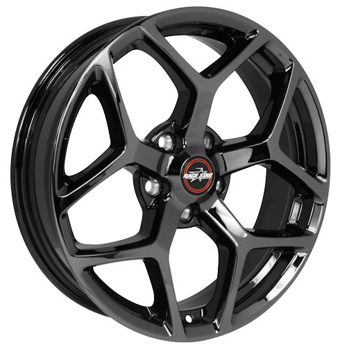 2014+ C7 Corvette Race Star Industries 95 Recluse Black Chrome Wheel (18" x 10.5") w/8.75" Backspacin