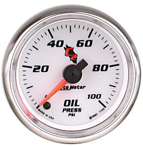 Auto Meter C2 Series Electric Oil Pressure Guage