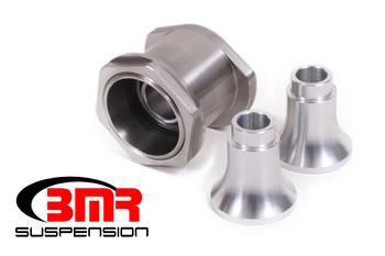 2005-2014 Ford Mustang BMR Suspension 8.8" Diff Spherical Bearing Kit - Stainless Steel Housing