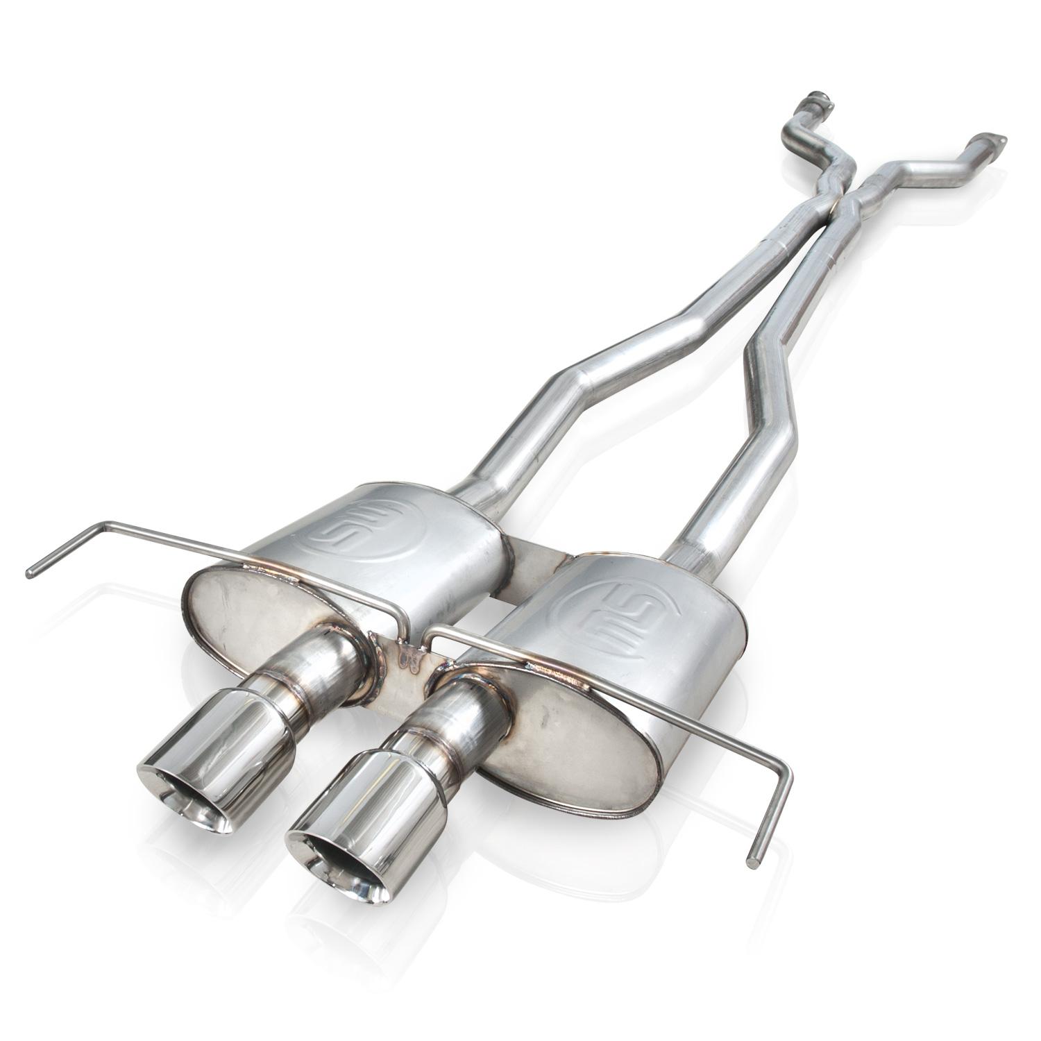 2011+ Cadillac CTS-V Coupe Stainless Works 3" Dual Turbo Exhaust System (Use w/Factory Manifolds)