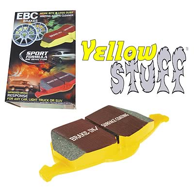 2006+ Jeep SRT8 EBC Yellowstuff Brake Pads (Rears)
