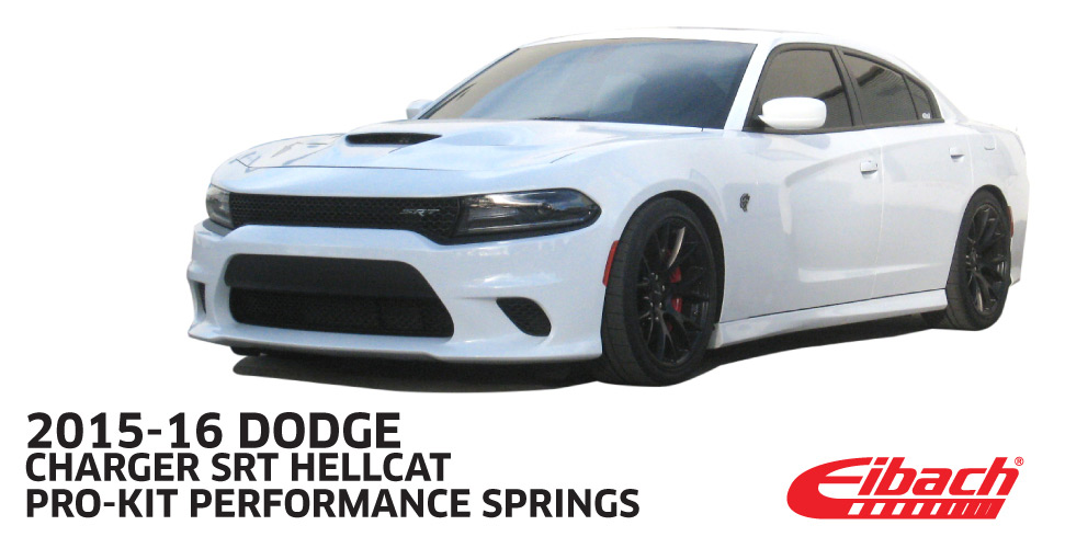 2015+ Dodge Challenger SRT8 Hell Cat Eibach Lowering Springs - Pro Kit