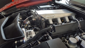 2015-2019 C7 Covette ZO6 ECS NOVI 2200X Supercharger Kit w/G1 Pro Intake Manifold - Polished