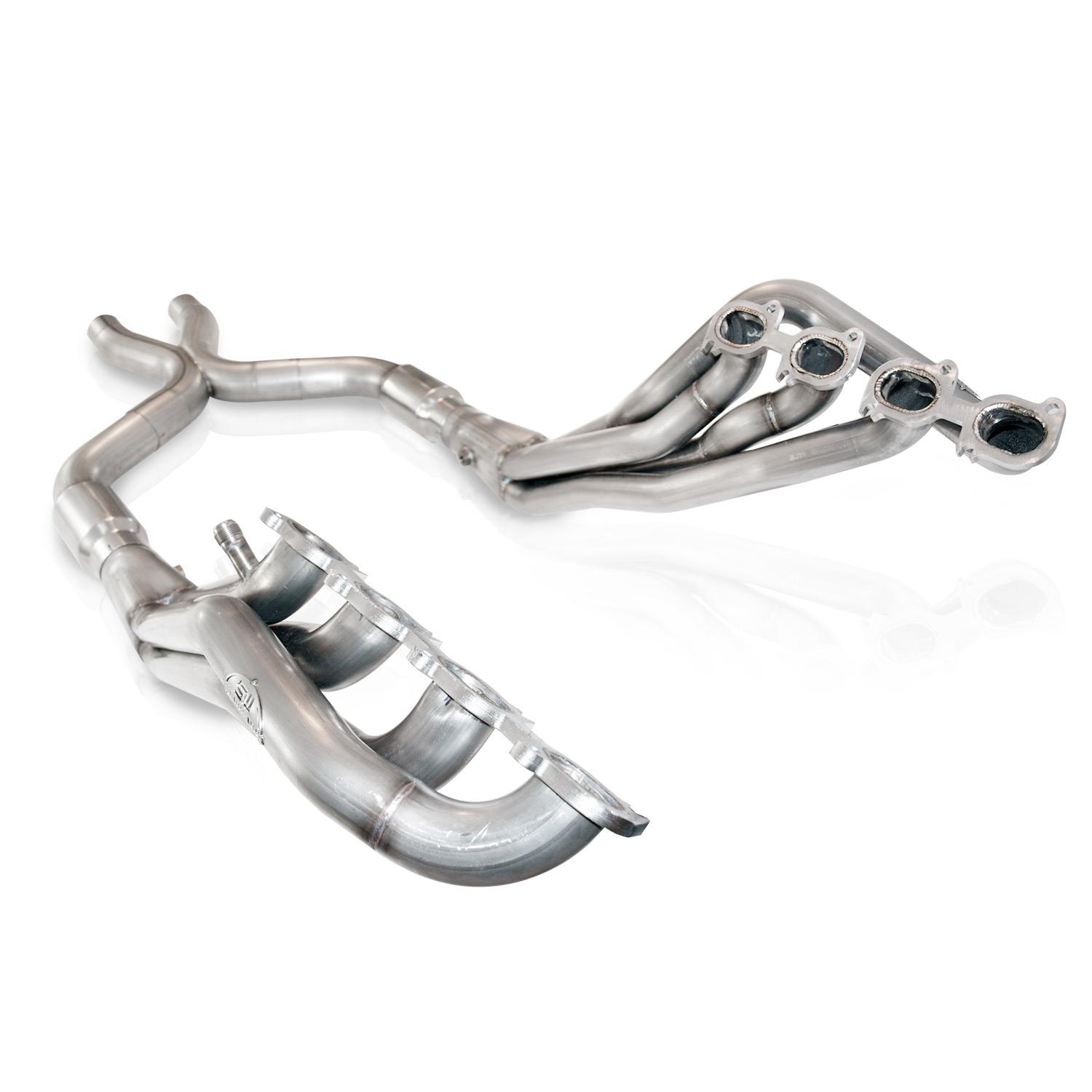 2007-2014 Ford Mustang GT500 Stainless Works 1 7/8" Long Tube Headers w/3" Collectors & 3" Catted Xpipe