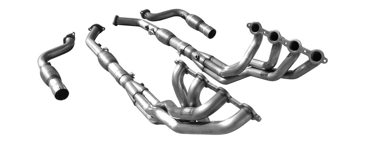 2004 Pontiac GTO American Racing Headers 1 3/4" x 3" Long Tube Headers w/3" Offroad Connection Pipes