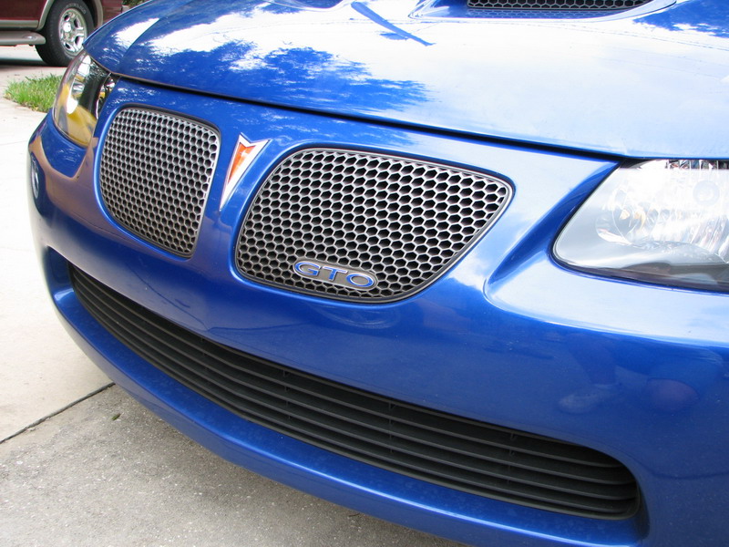 04-06 GTO Front Grille Overlay Decal
