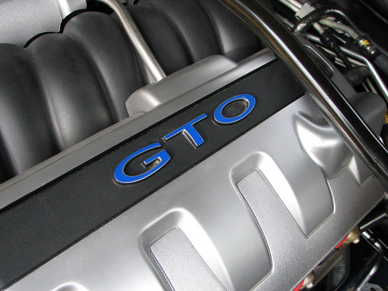 04-06 GTO Engine Cover Overlays