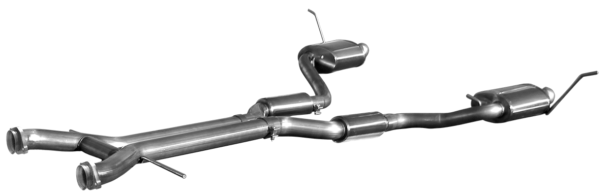 2012+ Jeep SRT8 6.4L American Racing Headers 3" Stainless Catback Exhaust System