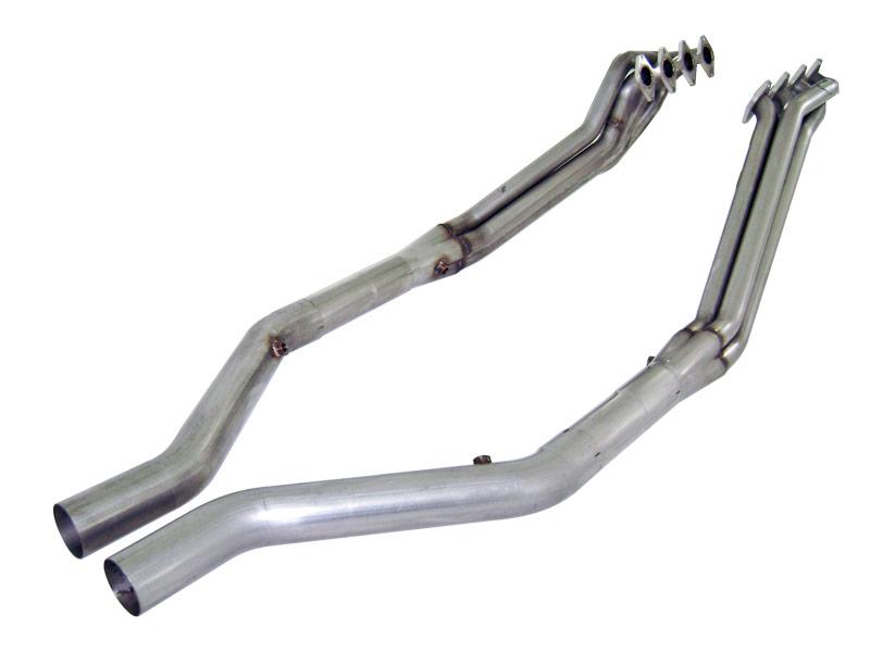 2005-2010 Ford Mustang GT V8 Stainless Works 1 3/4" Long Tube Headers Includes Offroad Xpipe